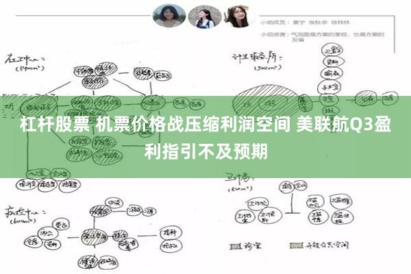 杠杆股票 机票价格战压缩利润空间 美联航Q3盈利指引不及预期