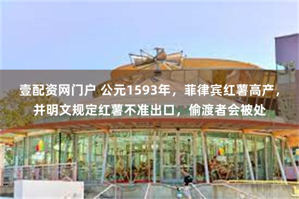 壹配资网门户 公元1593年，菲律宾红薯高产，并明文规定红薯不准出口，偷渡者会被处