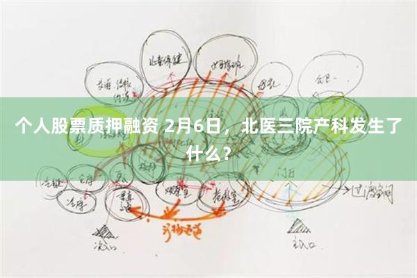 个人股票质押融资 2月6日，北医三院产科发生了什么？