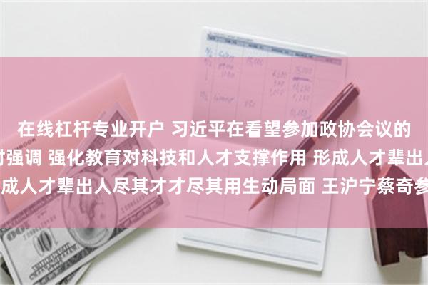 在线杠杆专业开户 习近平在看望参加政协会议的民盟民进教育界委员时强调 强化教育对科技和人才支撑作用 形成人才辈出人尽其才才尽其用生动局面 王沪宁蔡奇参加看望和讨论